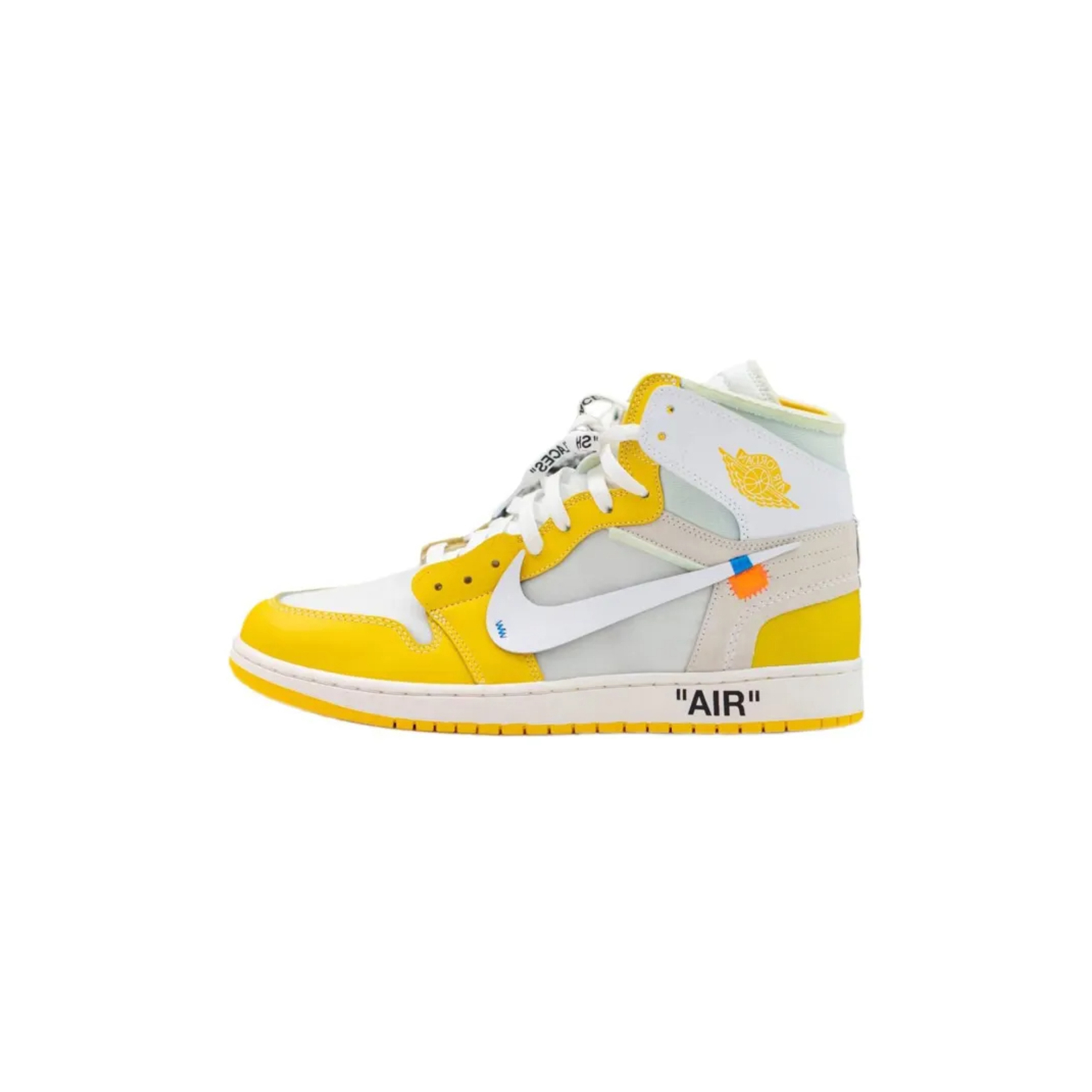 NIKE JORDAN 1 RETRO HIGH OFF-WHITE CANARY YELLOW AQ0818-149